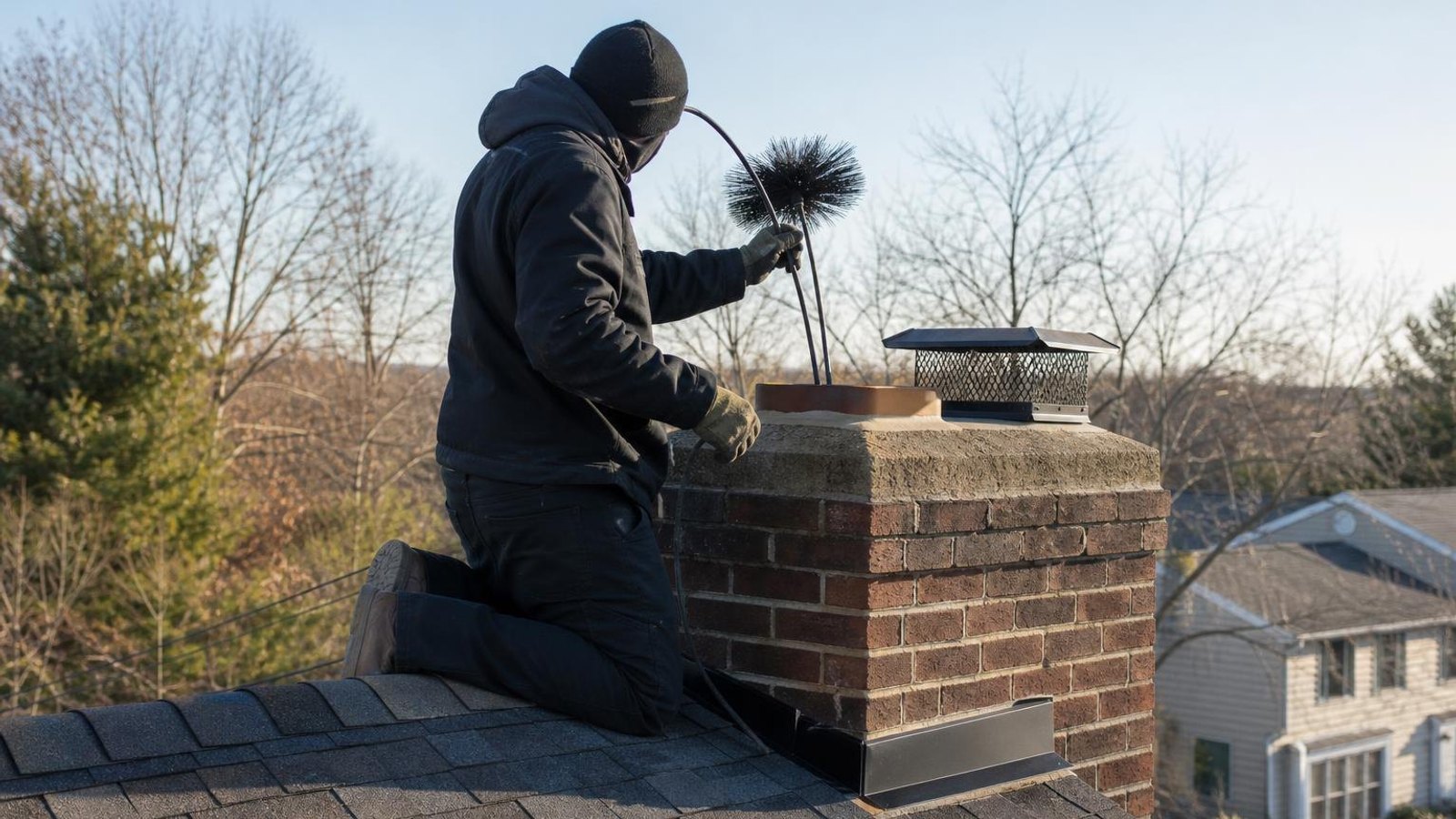 Local chimney sweep & inspection for Centreville homes